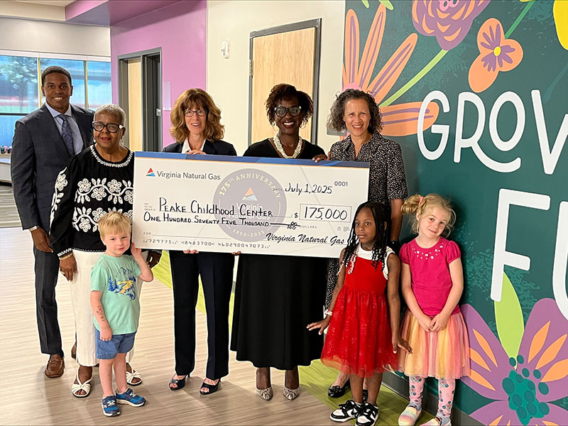 As Virginia Natural Gas marks its 175th anniversary, we’re celebrating not just our history, but our future, by investing in the communities we proudly serve. 