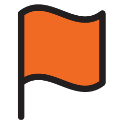 orange flag