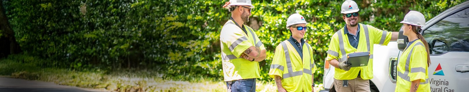 Utility workers