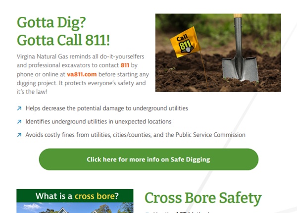 VNG Safe Digging E-Blast
