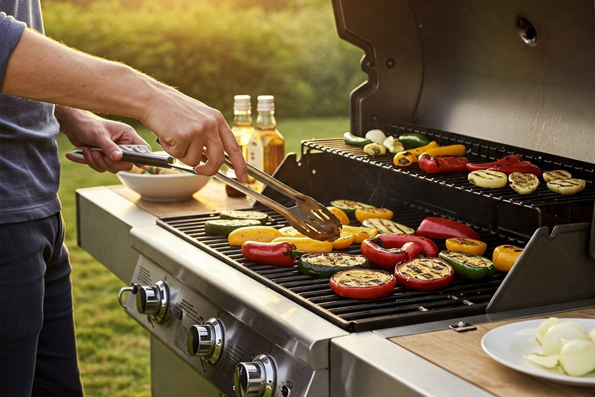 natural gas grill