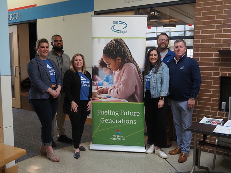 Virginia Natural Gas, in Collaboration with The National Energy Education Development (NEED) Project, Hosted an Engaging Energy Workshop for Eighty Students